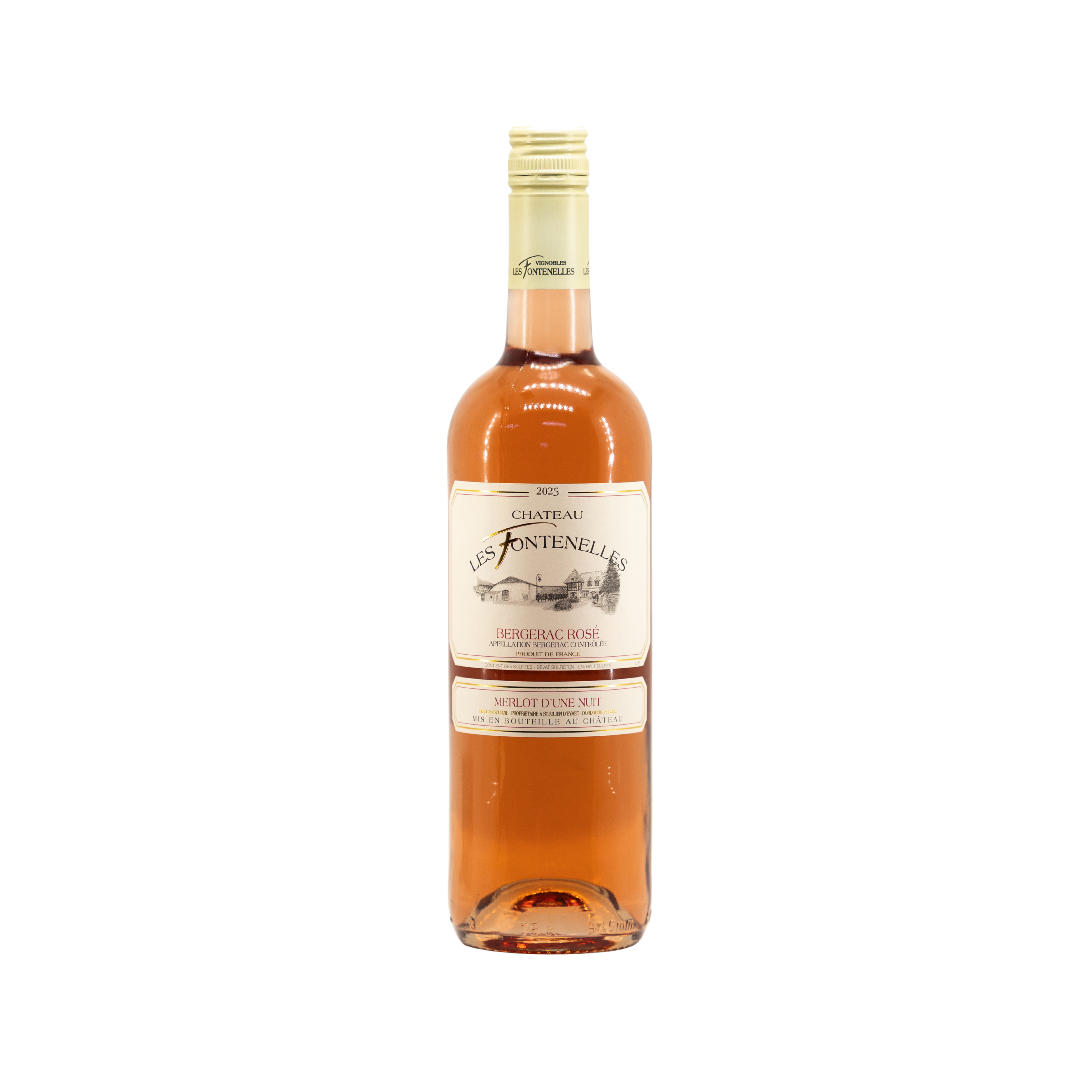 BERGERAC ROSÉ 2025 CHÂTEAU LES FONTANELLES