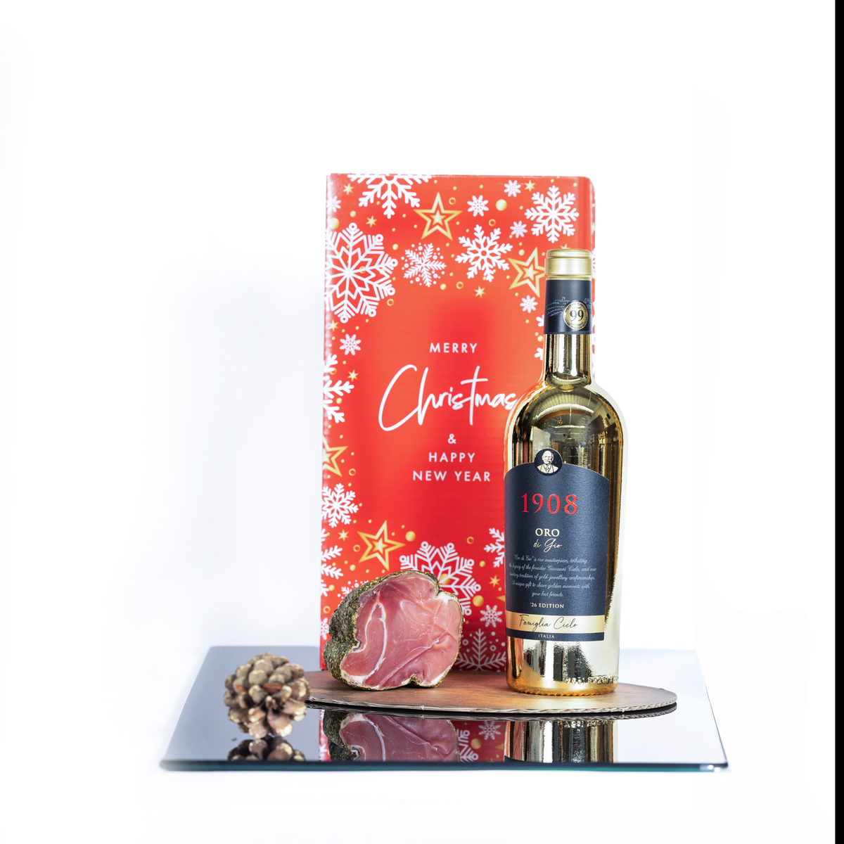 Rotwein & Schinken
