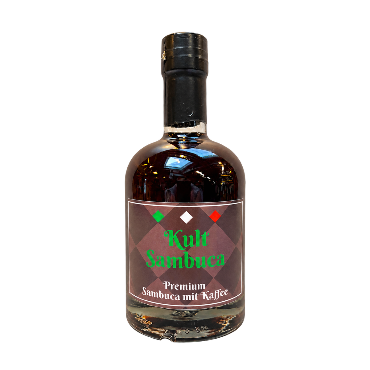 KultSambuca Premium Sambuca mit Kaffee 35 % Vol. – 0,5 l